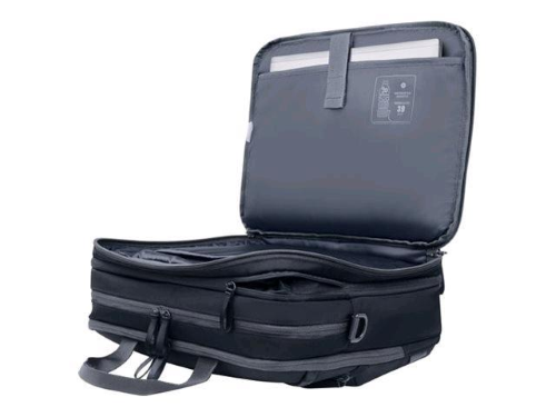 HP TRAVEL PLUS BORSA PER NOTEBOOK FINO A 14" 15 LT ESPANDIBILE FINO A 20 LT TRE SCOMPARTI NUMEROSE TASCHE INTERNE